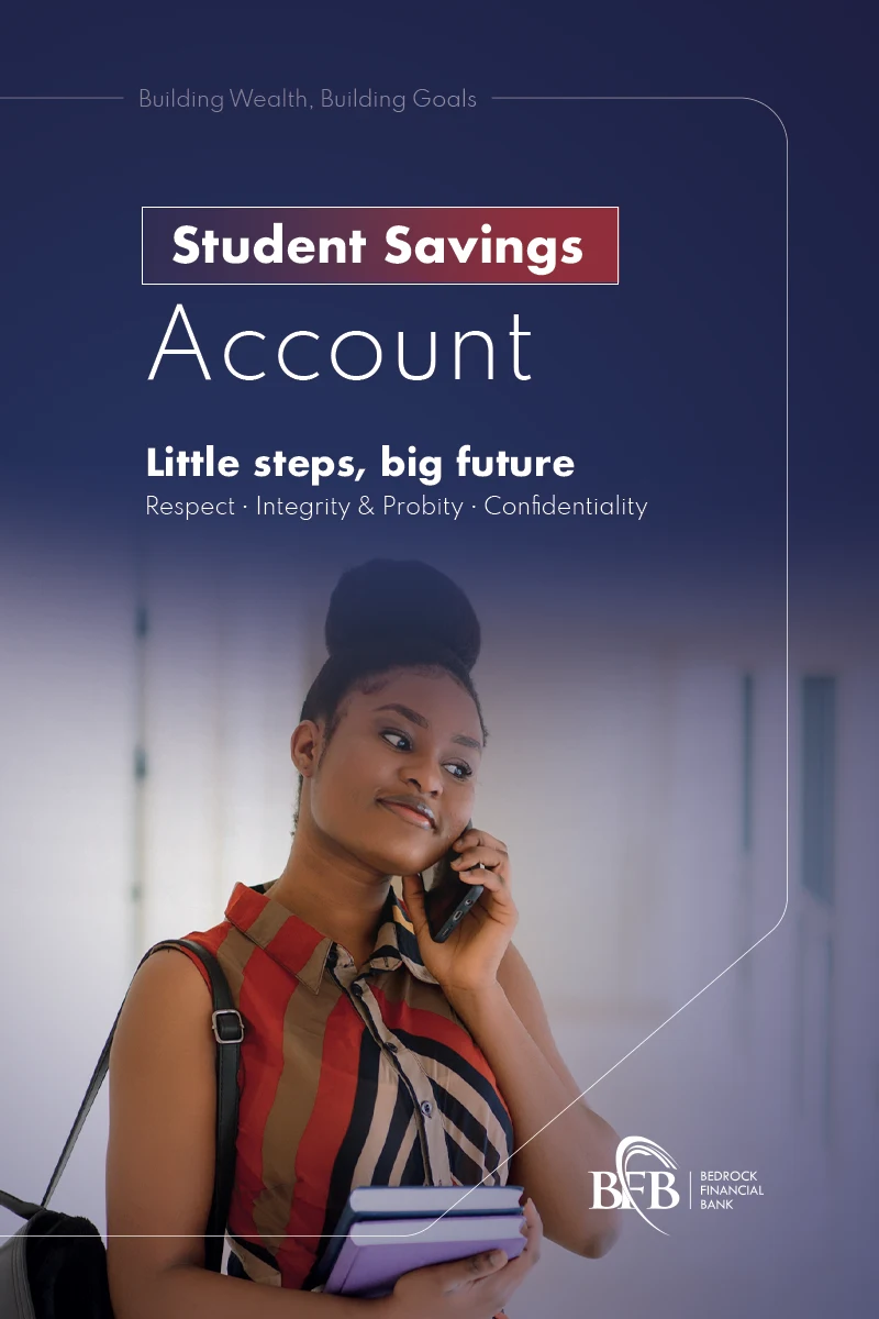 Student Savings Account — Bedrock Financial Bank